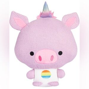 NWT Ami Amis Jumbo Oinkie Crochet Plush